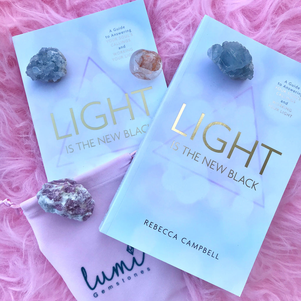Light Is The New Black by Rebecca Campbell / Find Your Purpose / Connect With Your Soul / Spiritual Awakening / Spiritual Book