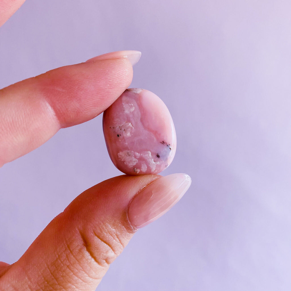 High Grade Pink Opal Crystal Cabochons / Balances Emotions / Fills Aura With Happiness And Tranquility / Helps Kids With Trouble Sleeping