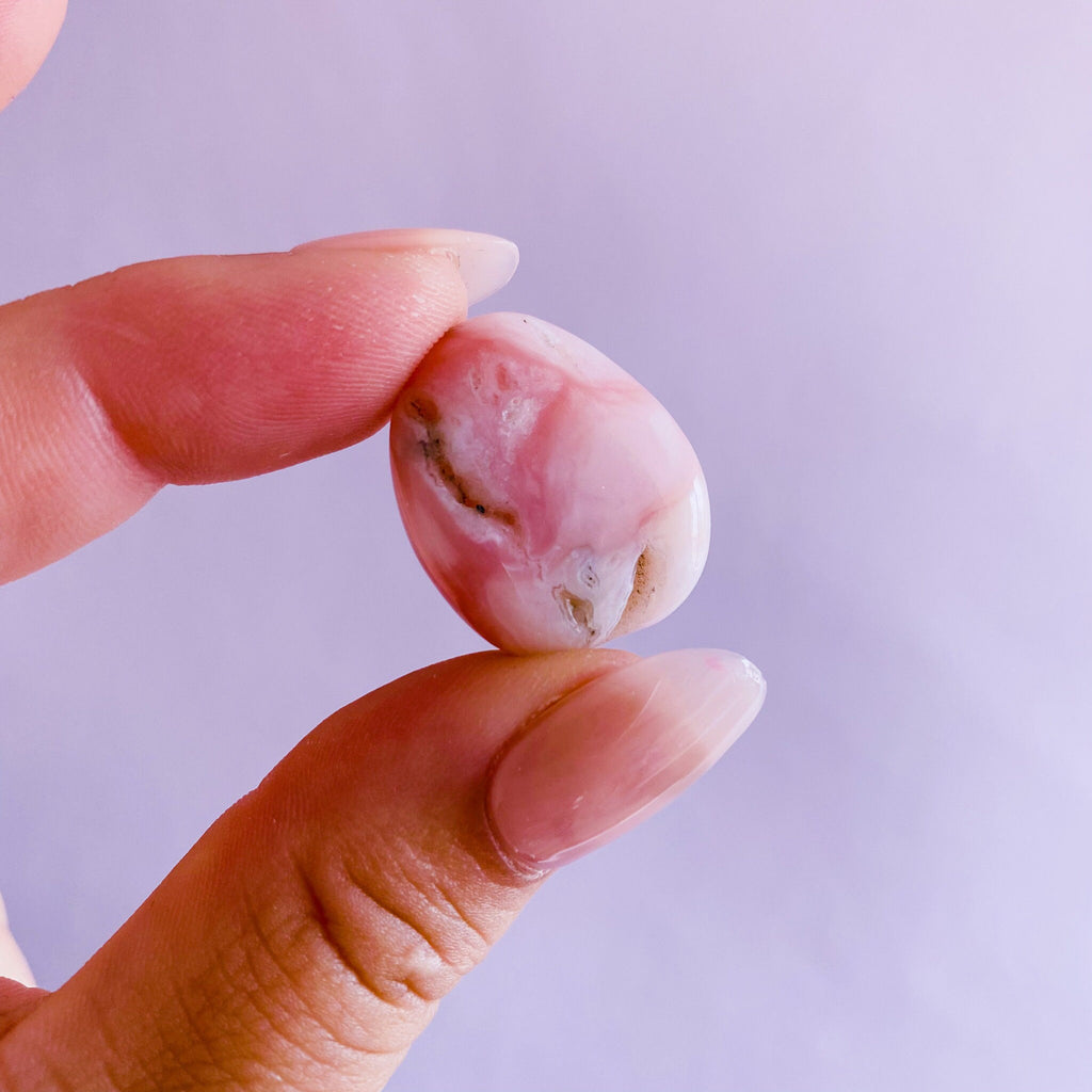 High Grade Pink Opal Crystal Cabochons / Balances Emotions / Fills Aura With Happiness And Tranquility / Helps Kids With Trouble Sleeping